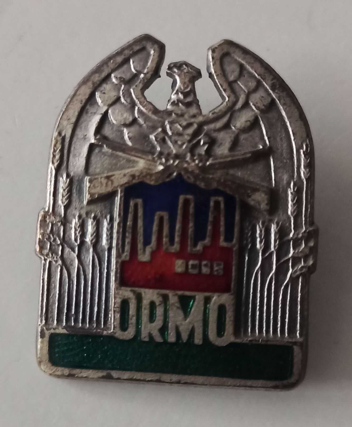 ORMO – oryginalna odznaka funkcjonariusza PRL przypinka
