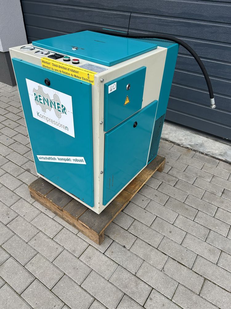 Kompresor śrubowy  RENNER 5.5 KW 650 L/MIN 10 BAR ATLAS COPCO KAESER