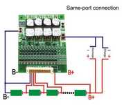 BMS 13S 48V 50A 18650 Akumulator litowo-jonowy z balansem