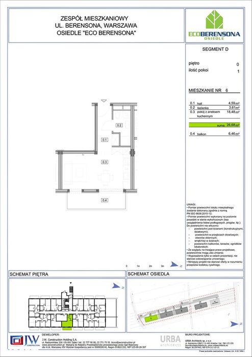 Kawalerka Z Dużym Balkonem I Niskim Czynszem
