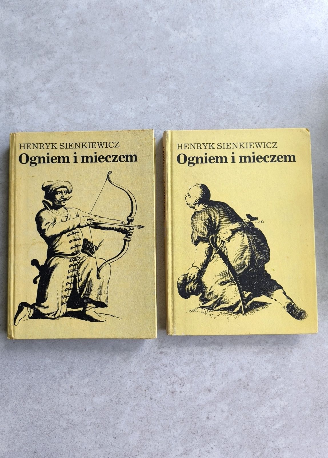 Henryk Sienkiewicz - Ogniem i mieczem tom 1 i 2 z ilustracjami
