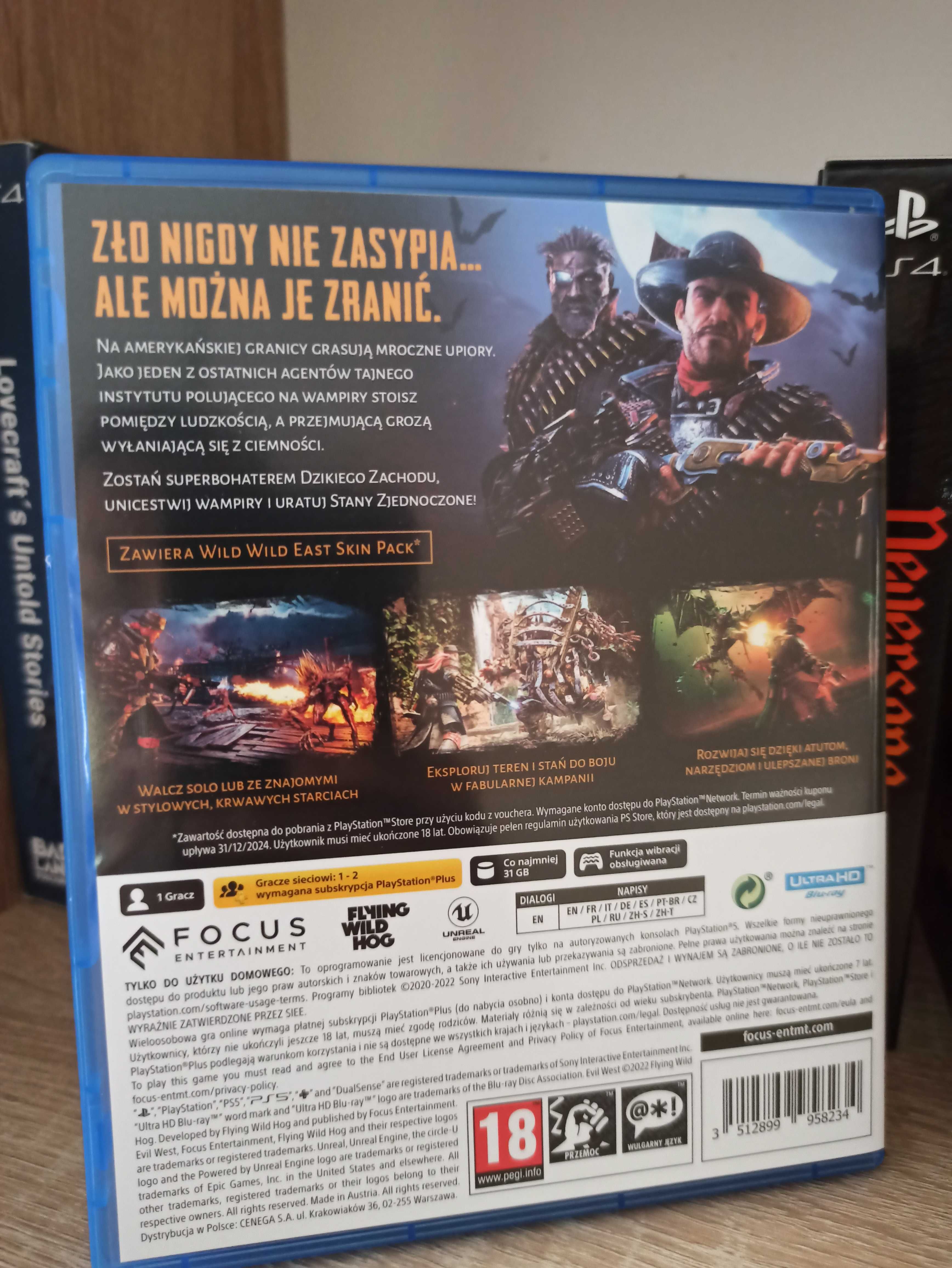 Evil West Ps5 Ideał Jak Nowa Premierowa Pl