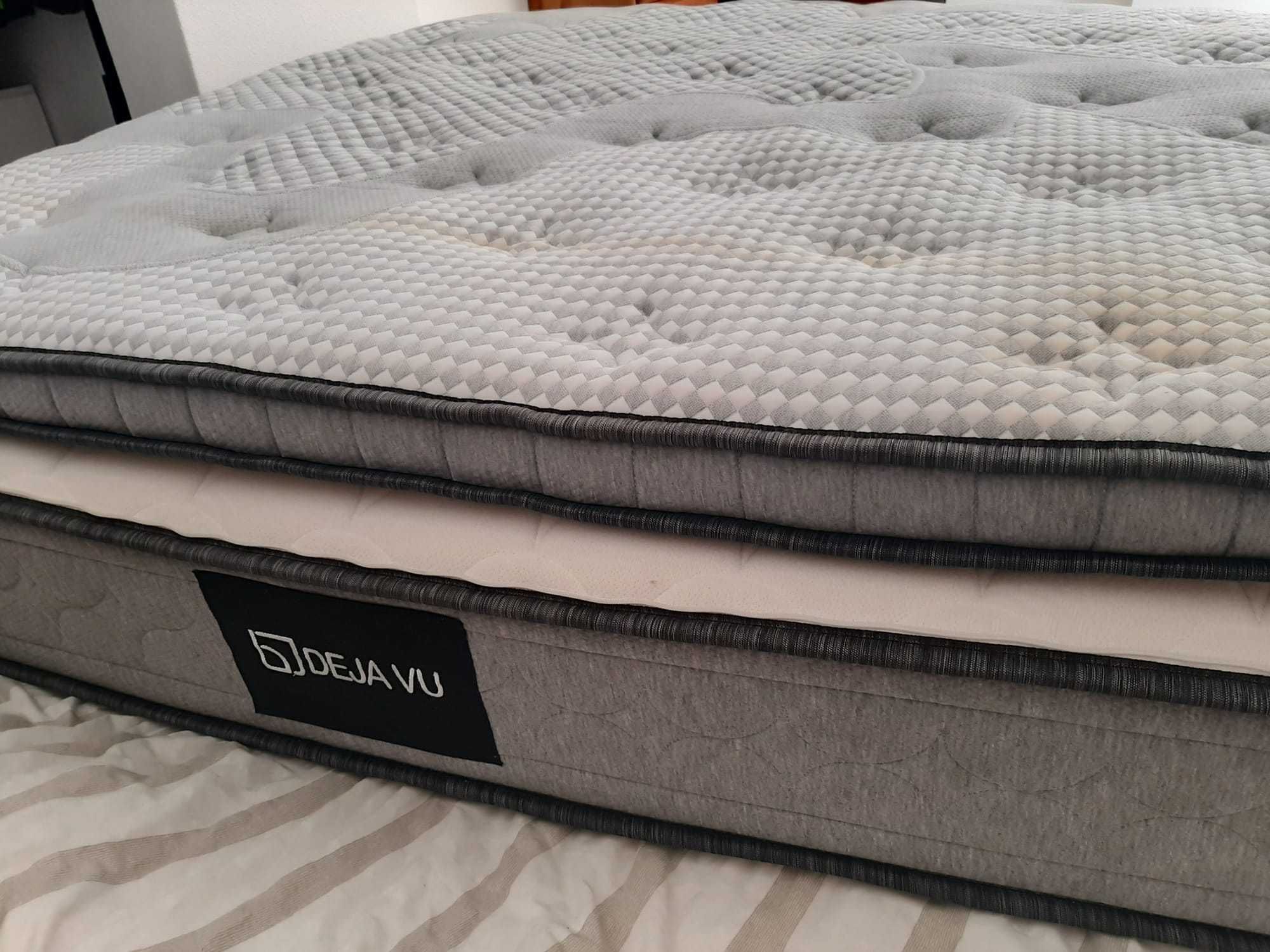 Colchão Molas + Espuma DEJAVU EcoSleep 200 x 160 com Topper