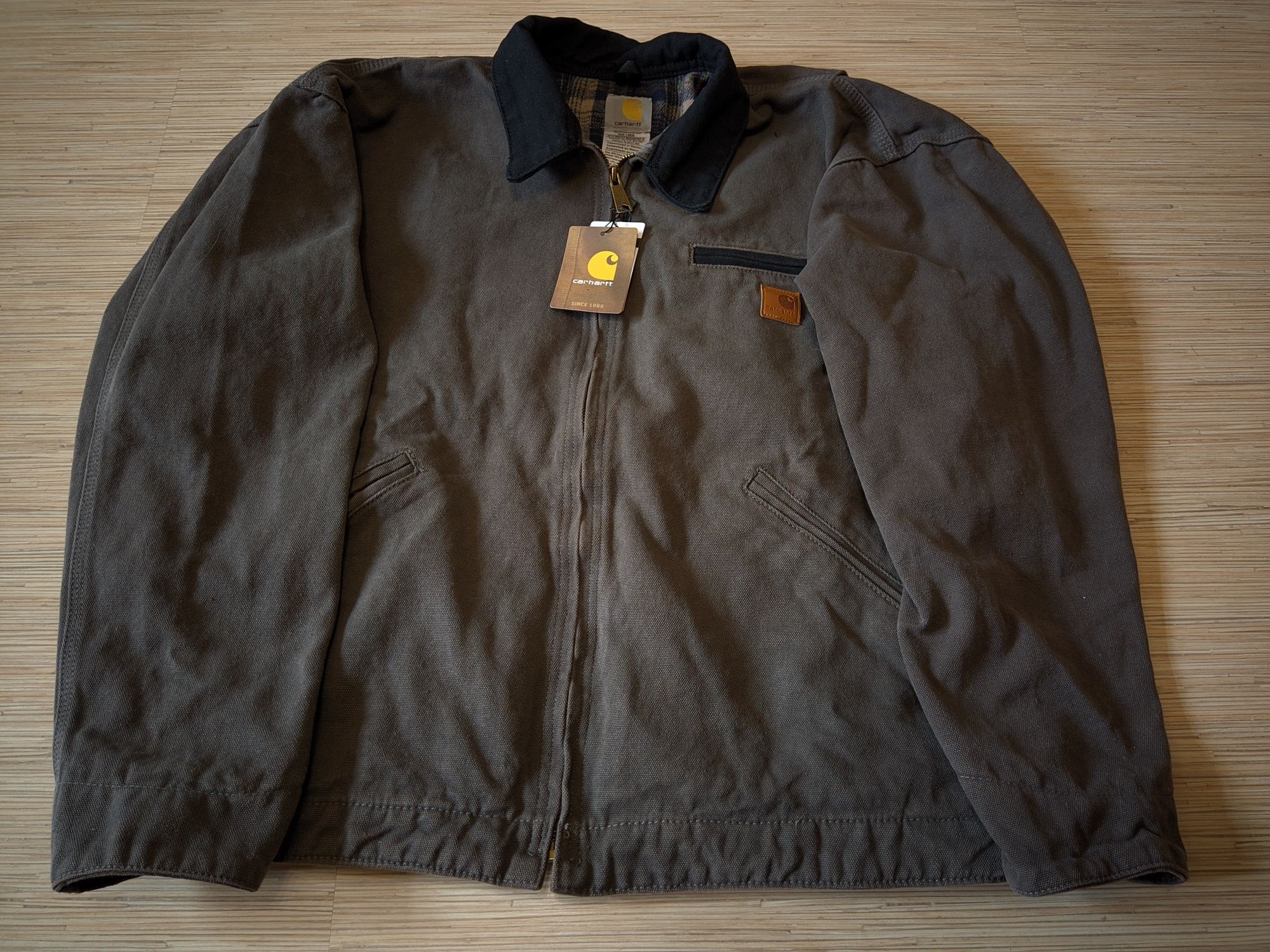 Джинсовка Куртка Carhartt Vintage WIP J97 Sandstone Duck Detroit