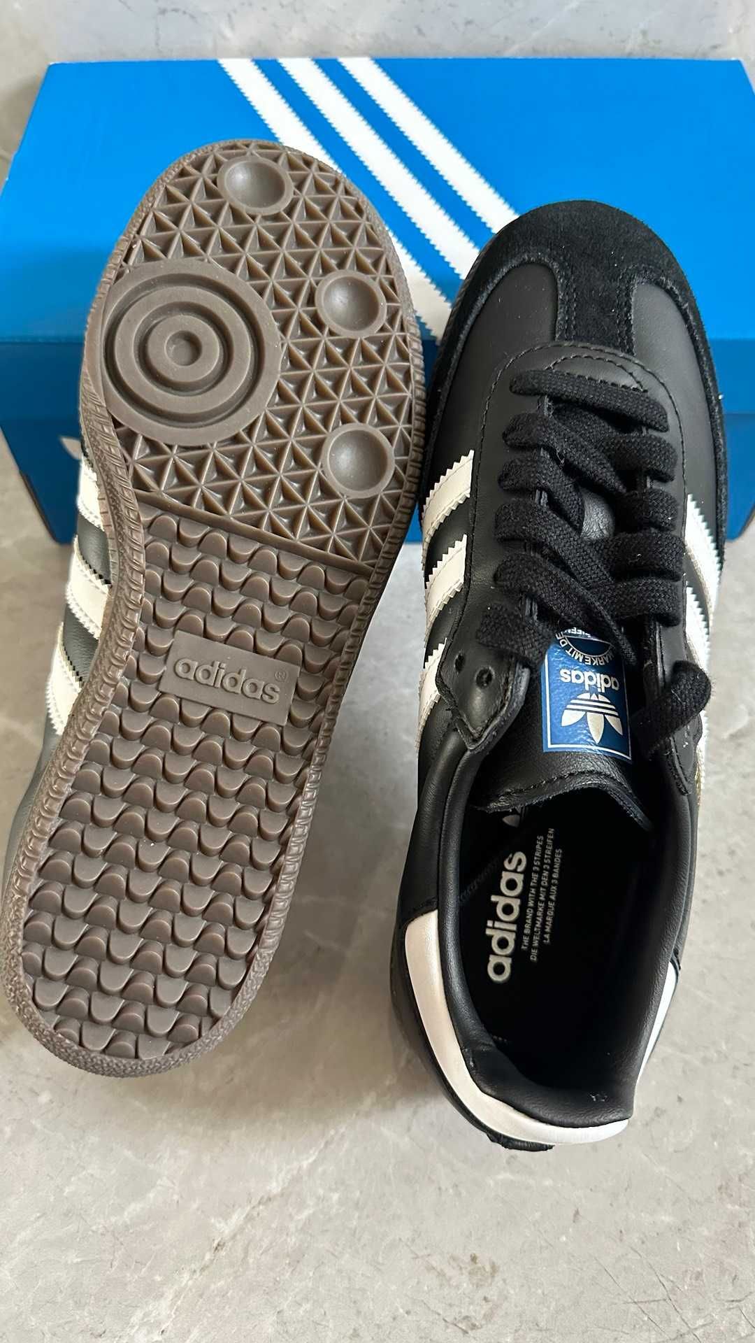 Adidas Samba OG Black White Gum 42