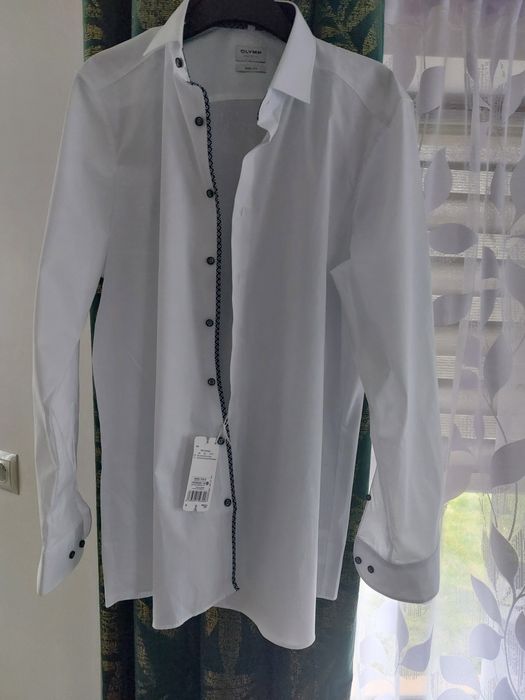 Elegancka biała koszula Olymp xl