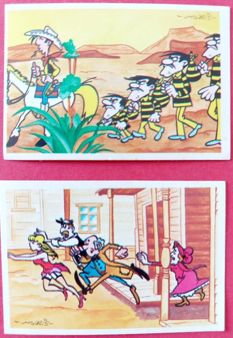 Cromos Lucky Luke