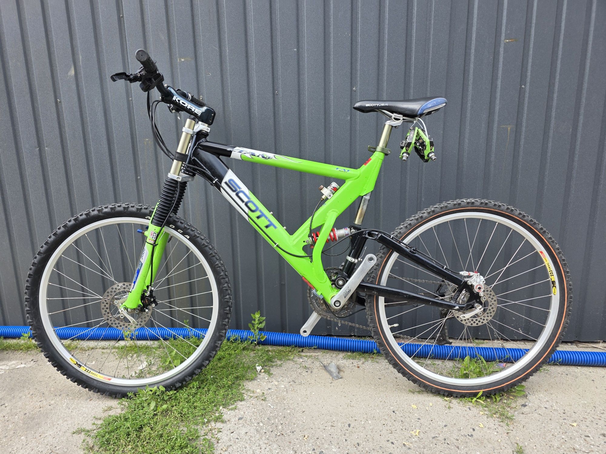 Scott G-Zero FX – full suspension, Shimano XT, RockShox Judy, Formula