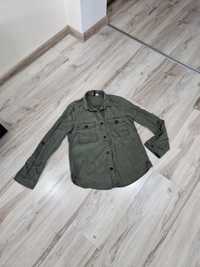 Koszula damska khaki H&m XS, koszuka khaki, narzutka