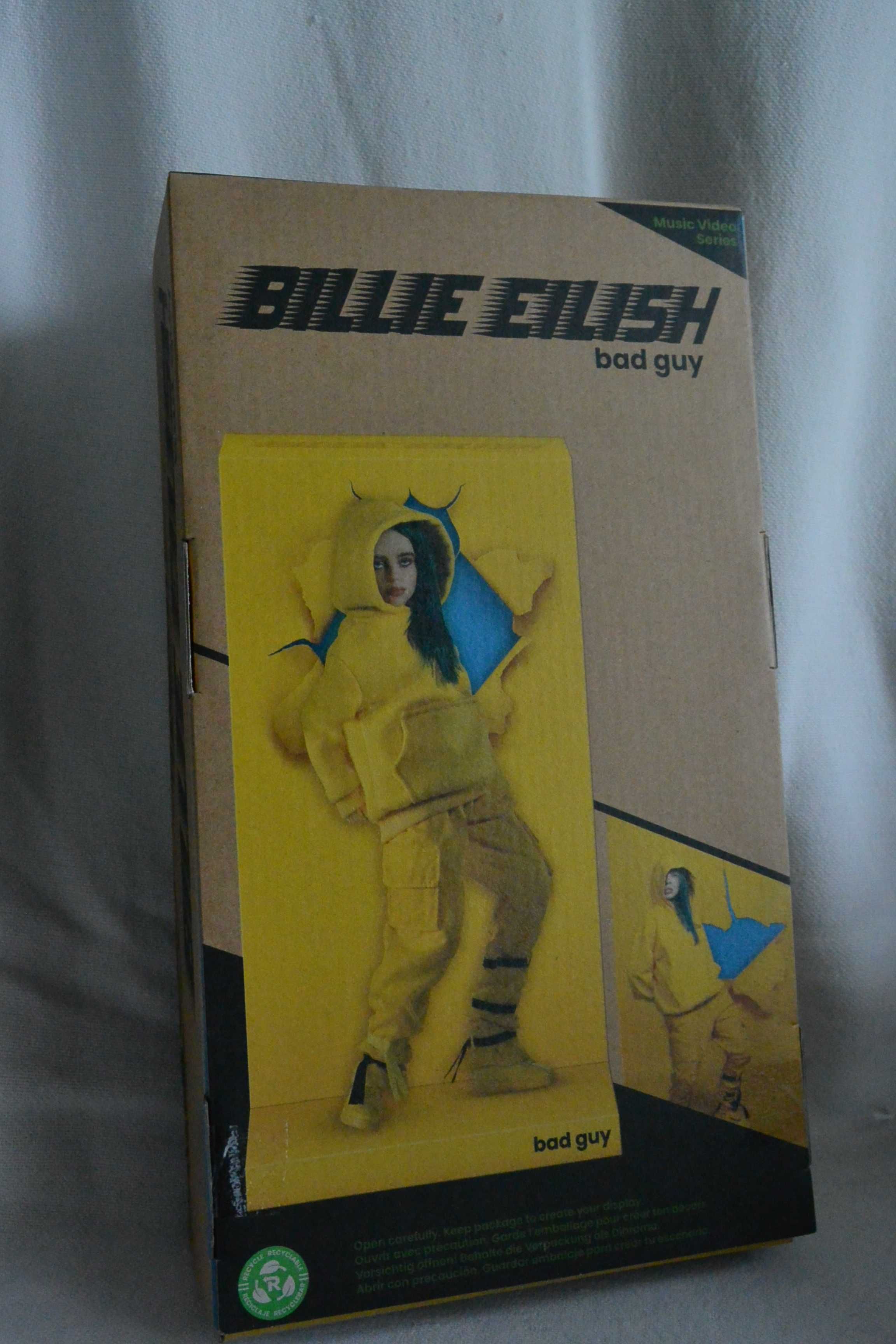 Lalka kolekcjonerska Billie Eilish 26cm Bad Guy NOWA w pudełku