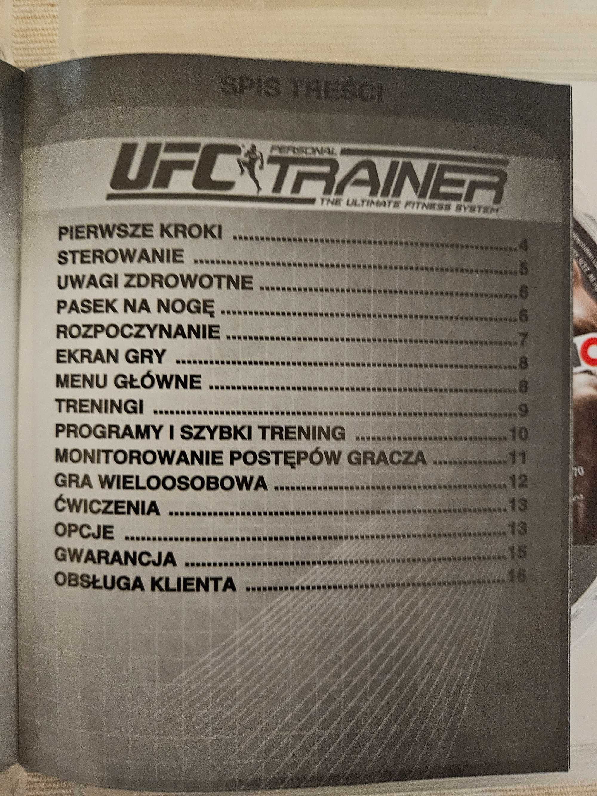 2 gry PS3 - My Fitness Coach i UFC Personal Trainer z instrukcja PL