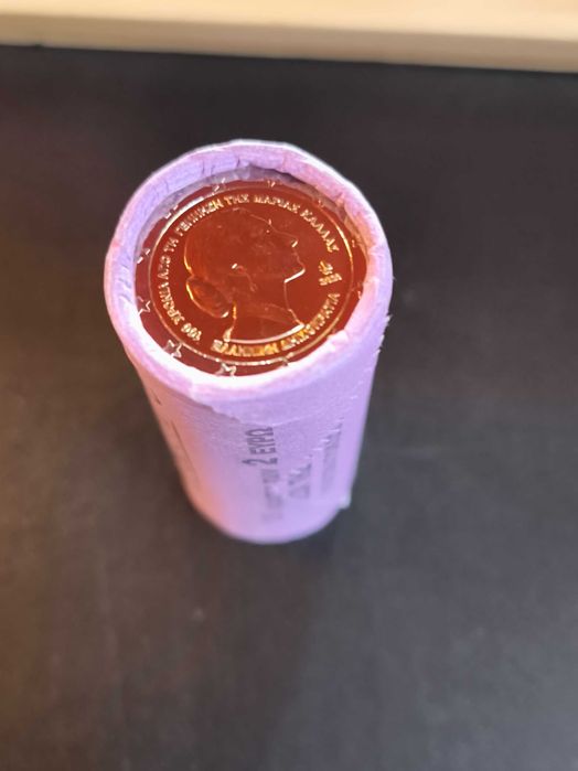 rolo moedas 2€ grecia callas 2023