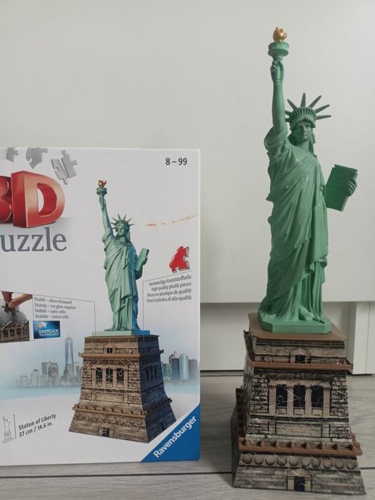 Puzzle 3D Statua Wolności duża XL