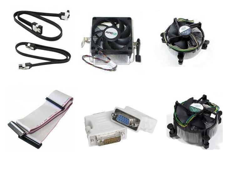 Аксесуари для складання пк та витратні матеріали