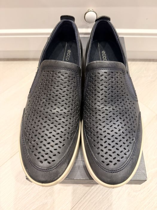 Напівчеревики туфлі лофери ECCO шкіра р.46