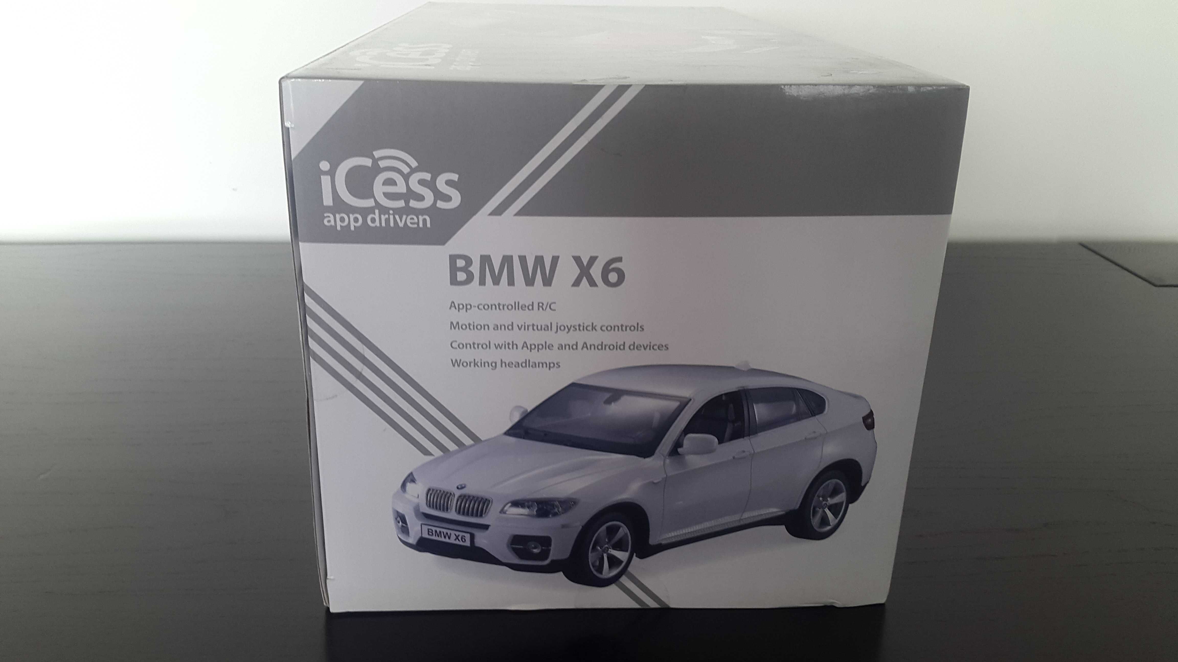 iCess BMW X6 zdalnie sterowany ze smartfona