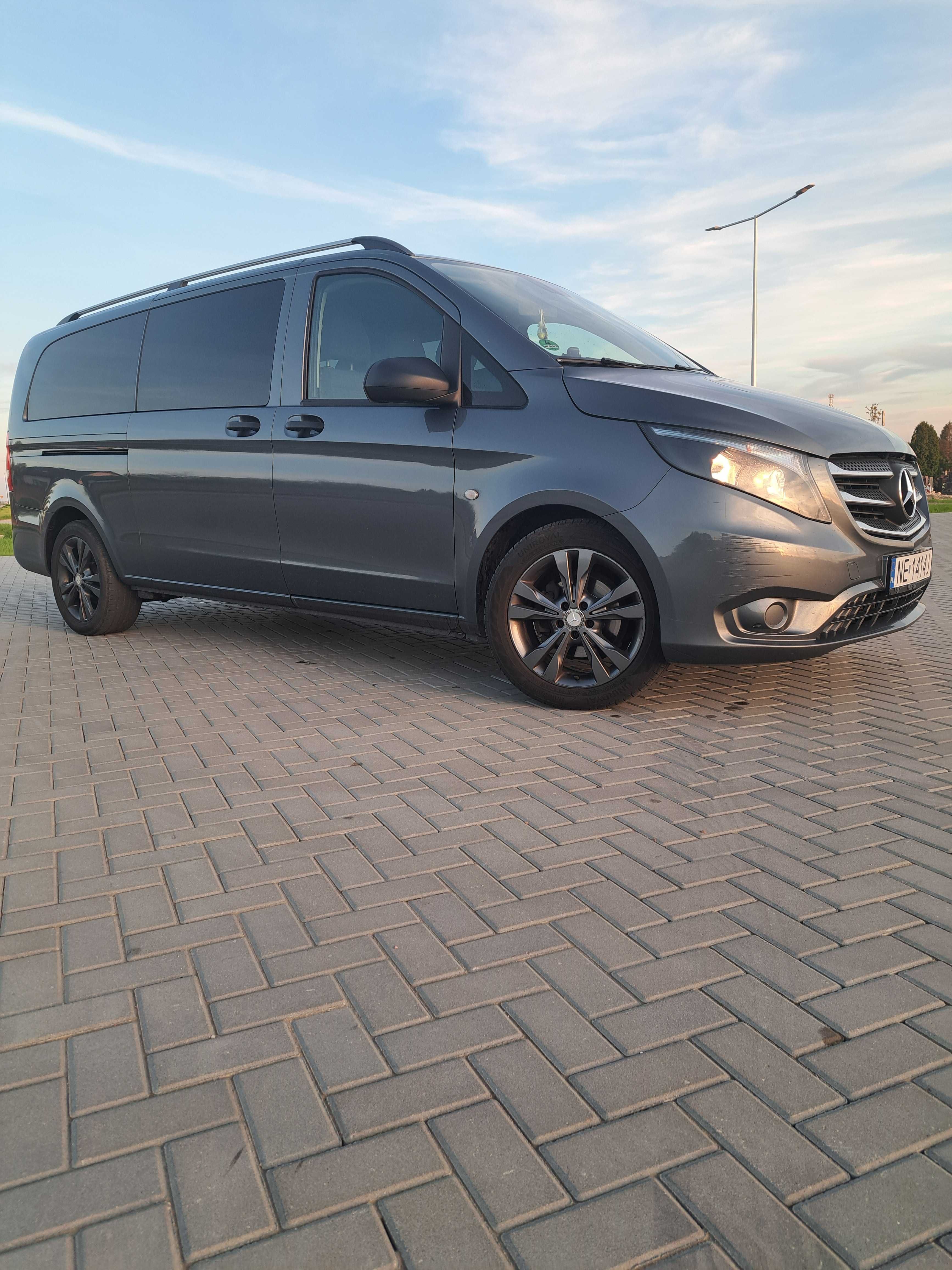 Mercedes-benz Vito 9 osobowy tourer extralong, cesja leasingu