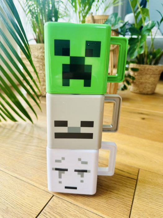 3 kubki Minecraft