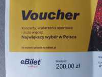 Voucher eBilet 200 zł do 31.03.2025