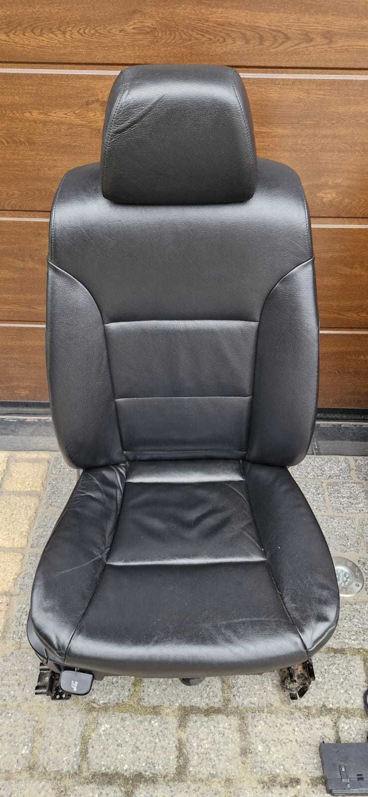 Fotele BMW 5 E60 podgrzewane skóra sedan