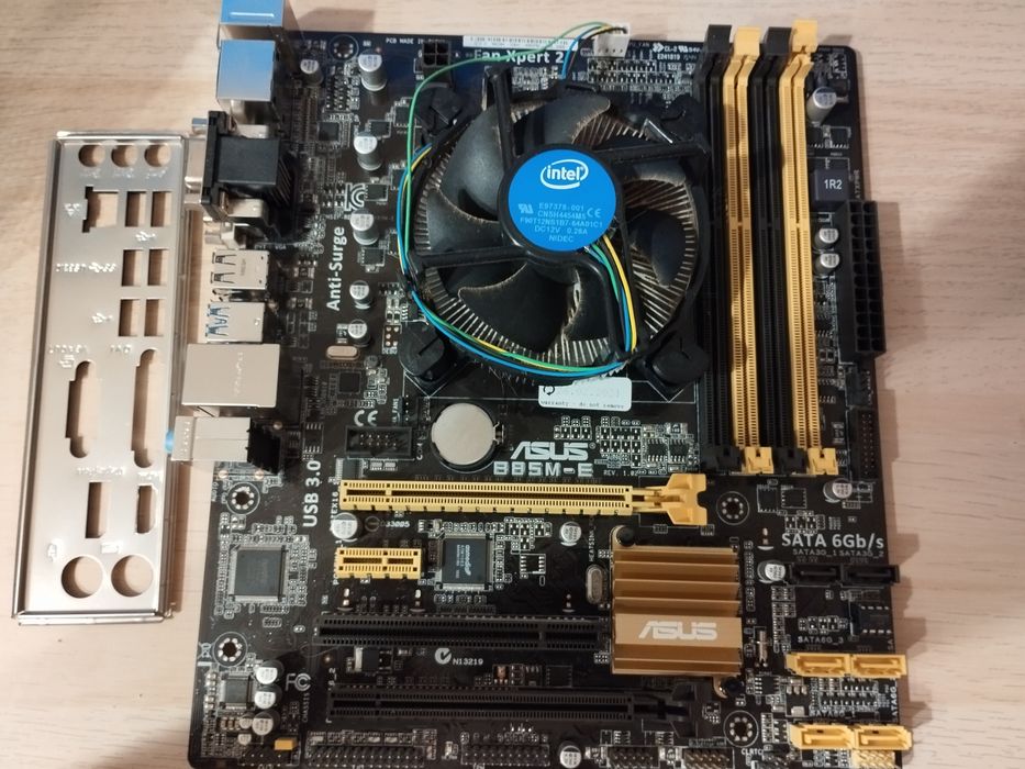 ASUS B85M-E + Intel Core i5-4440 + chłodzenie – zestaw LGA1150