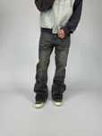 Джинси Rick owens DRKSHDW flared джинсы клеш black skinny cut type M L