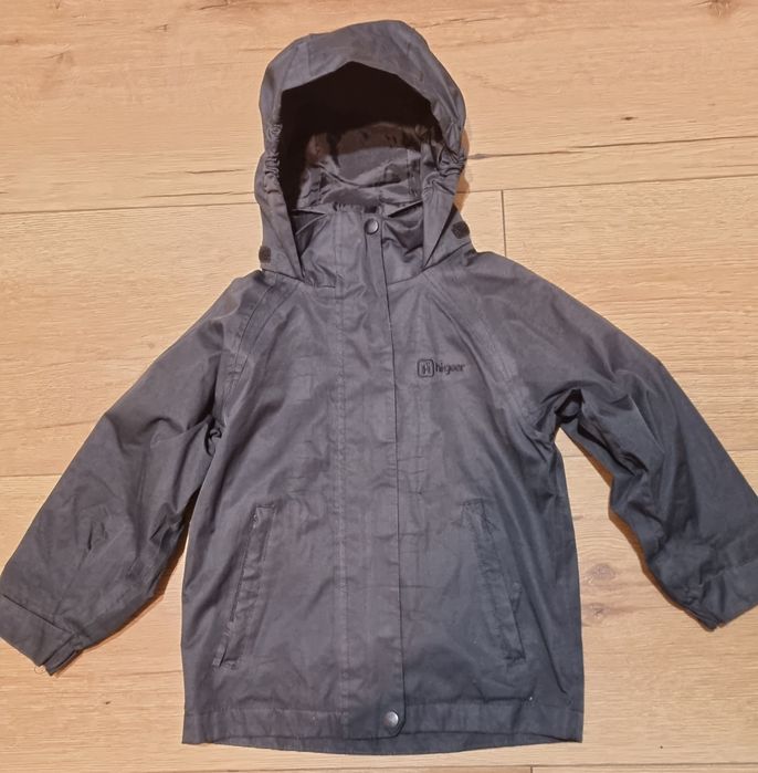 Kurtka 104 czarna dla chłopca jesień wiosna