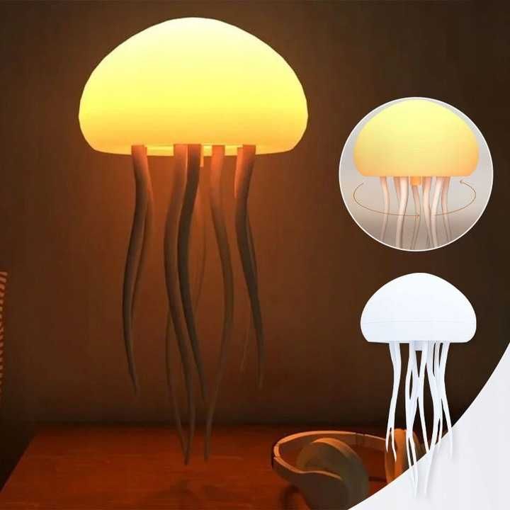 LAMPKA NOCNA LED podwieszana MEDUZA dla dzieci zmieniająca kolor!