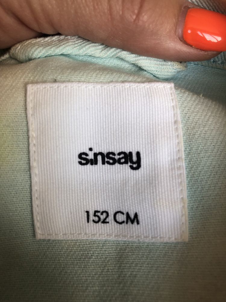 Джинсова куртка Sinsay на дівчинку
