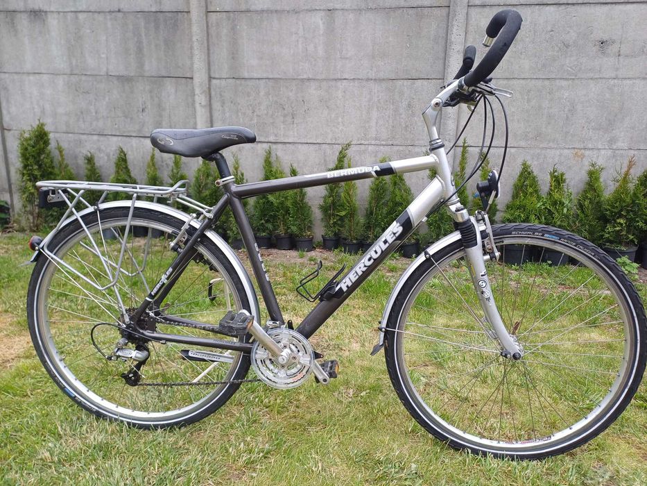 Rower Miejski Trekkingowy Hercules Bermuda Koła 28 Cali Rama Alu 54 cm