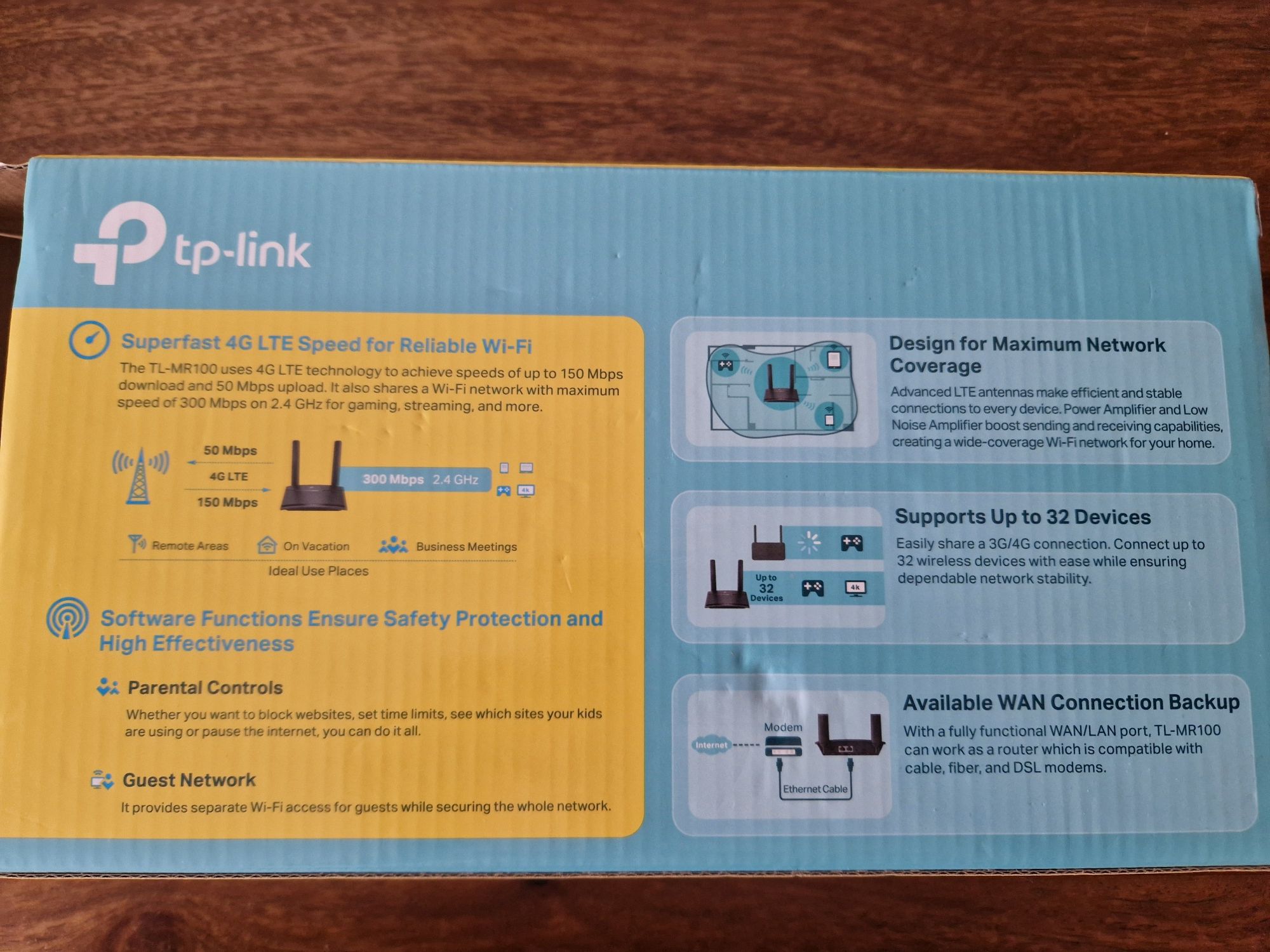 Router TP Link LTE na kartę sim