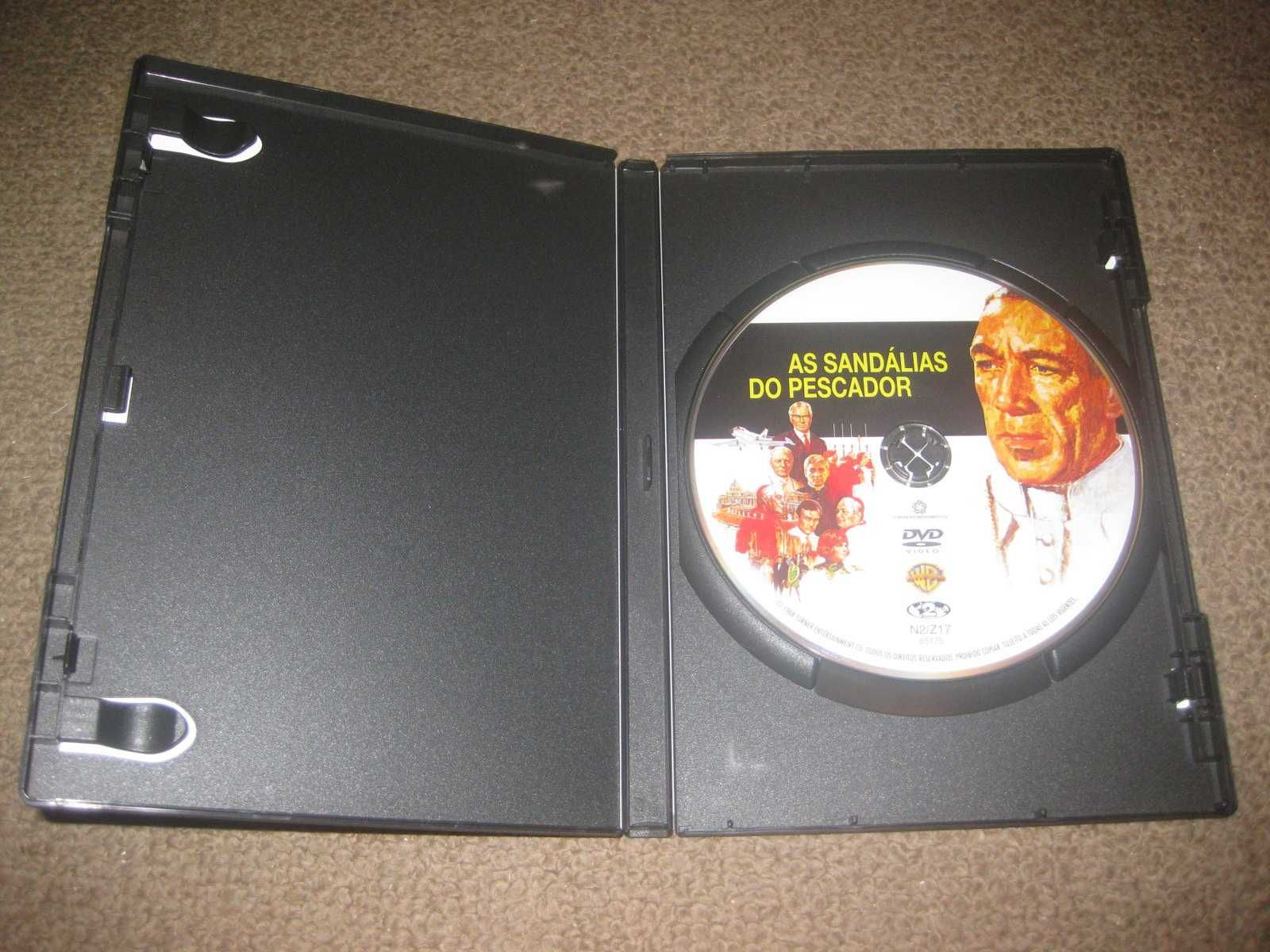 DVD "As Sandálias do Pescador" com Anthony Quinn/Raro!