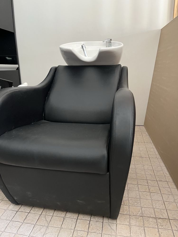 Rampa de lavagem para cabeleireiro