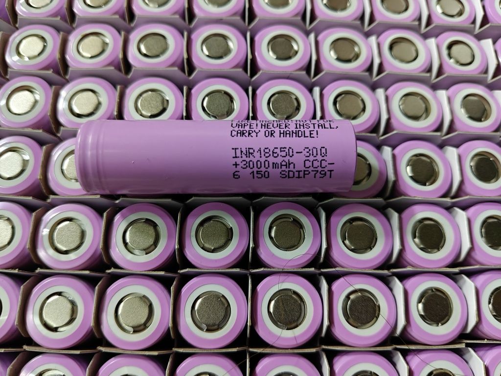 Високотокові Samsung inr18650-30q 3000маг 15-30ампер оригінал