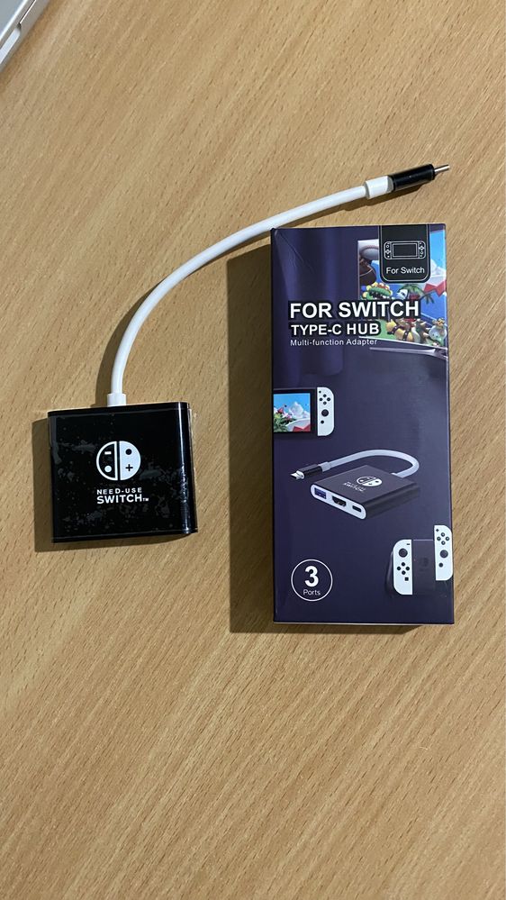 USB-C хаб для Nintendo Switch док станція портативна для ТВ