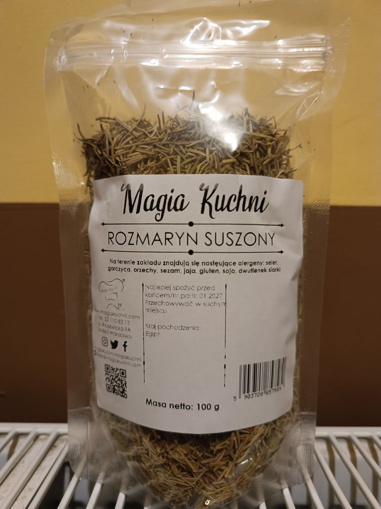 Rozmaryn suszony 100g Szybka wysyłka