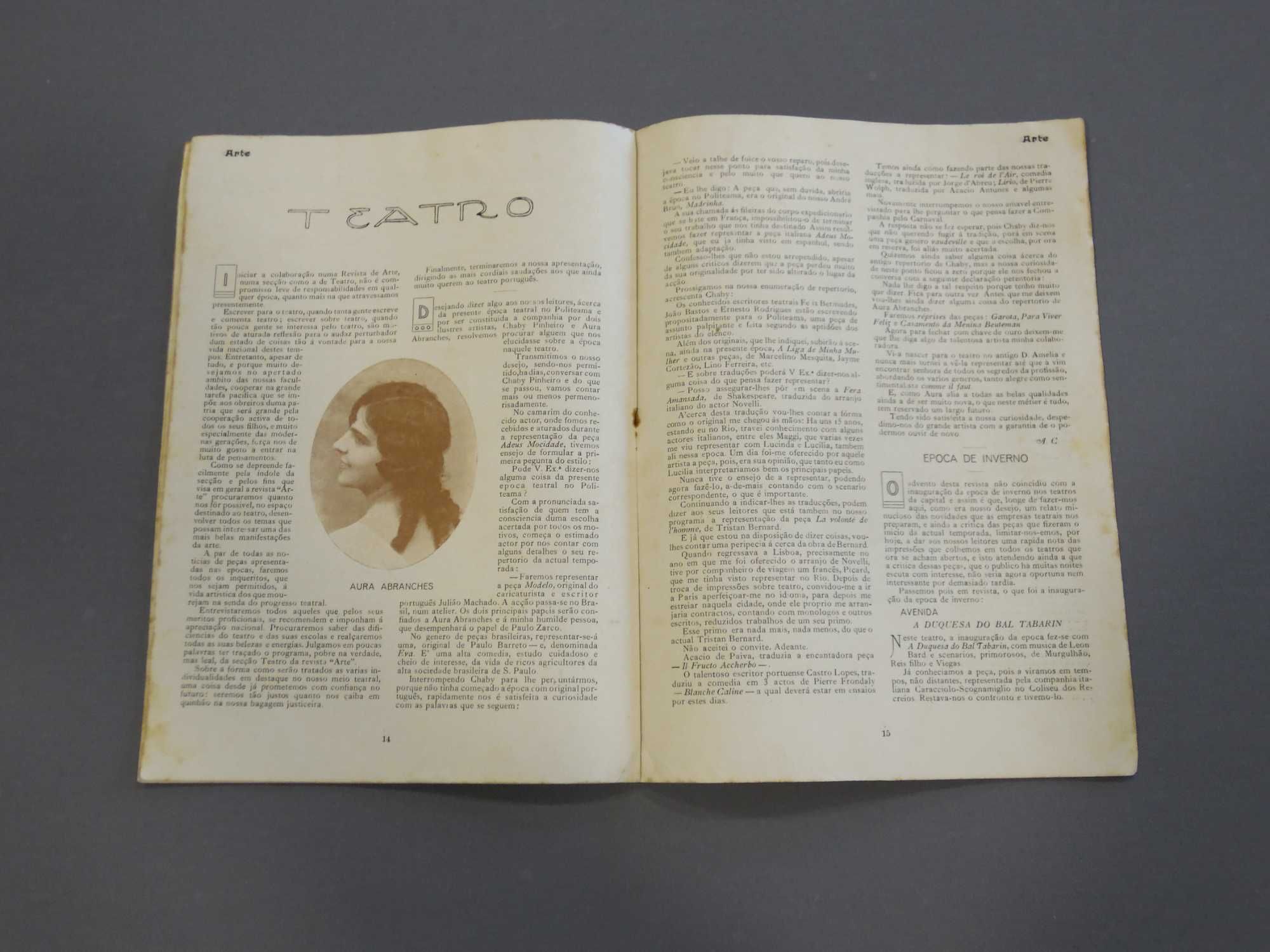 Revista Ilustrada Arte - Ano I, Nº 1 - 1917