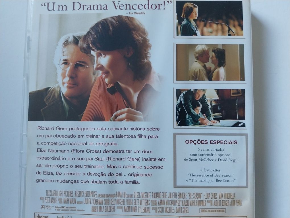 Paplavras Mágicas ( Bee Season ) , Richard Gere , Juliette Binoche
