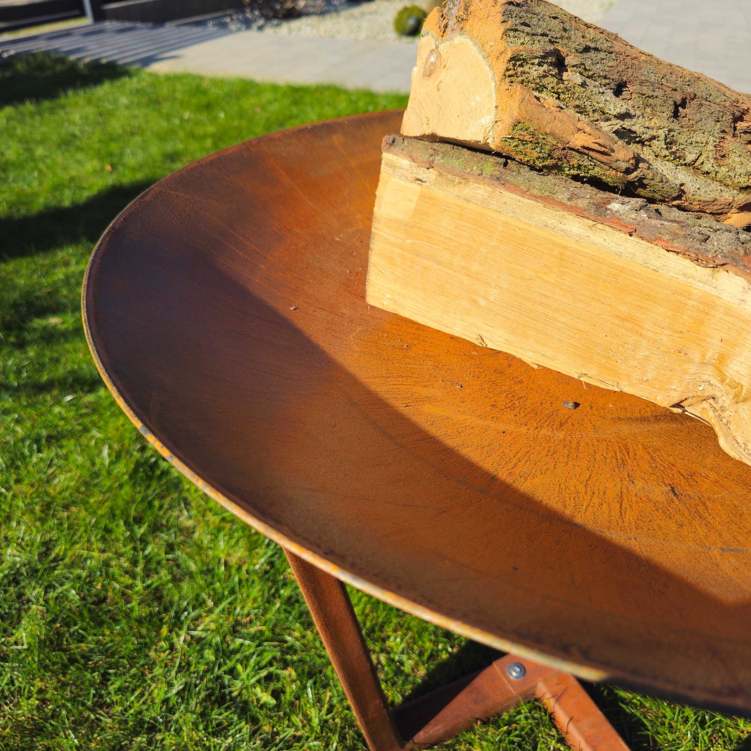 Palenisko ogrodowe Corten Frame Stelaż Składany 70/80 cm NA PREZENT