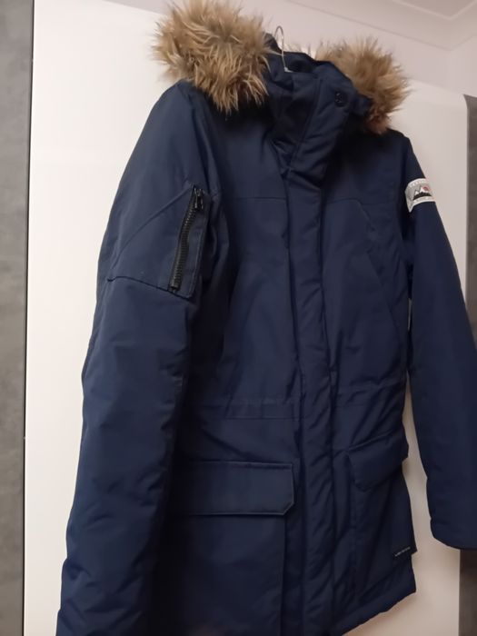Parka kurtka Cubus chłopięca na 164 granat