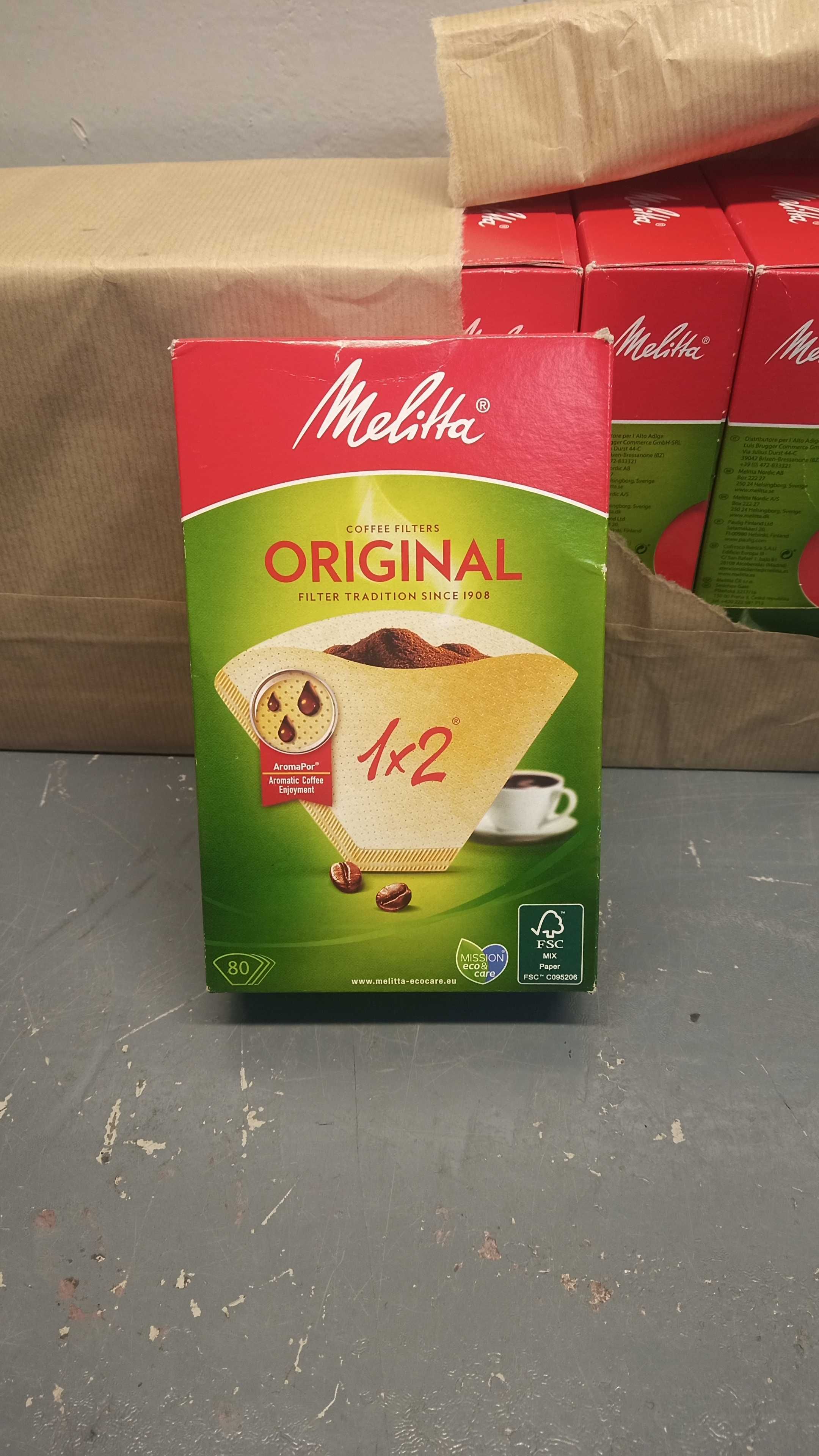 Melitta Original filtr do kawy Jednorazowy Brązowy 80 szt.