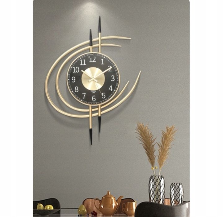 Zegar Ścienny Retro Loft Rzymski 3D Vintage Duży 54CM nowy