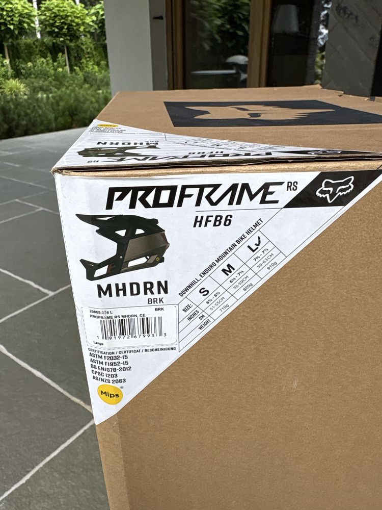 NOWY Kask Proframe RS rozm. L super KOLOR czarno zielony