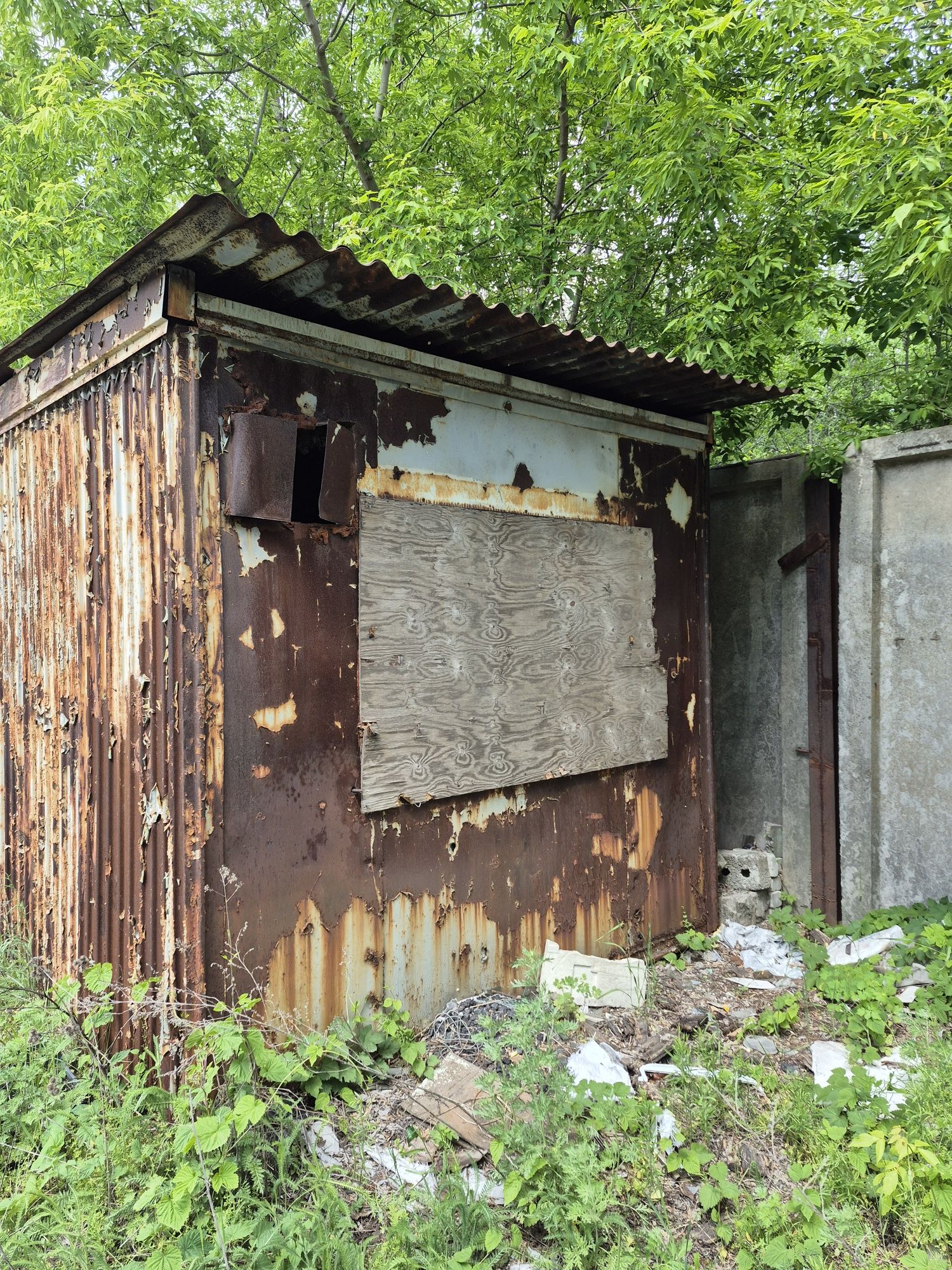 Вагончик с тамбуром и нишей