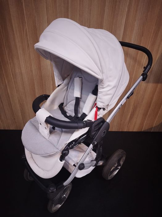 Junama Diamond Mirror Satin biała skóra