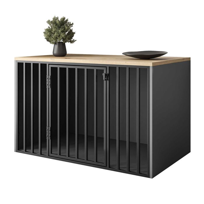 Nowoczesny Kennel Meblowy - klatka dla Twojego psa