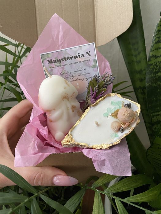 Соєва свічка член 18+ подарунок для дівчини/подруги