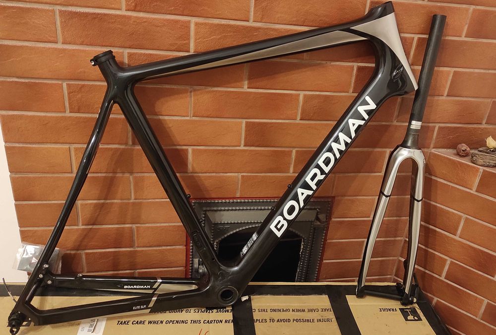 Карбонова рама та вилка Boardman SLR Endurance Disc frameset L XL шосе