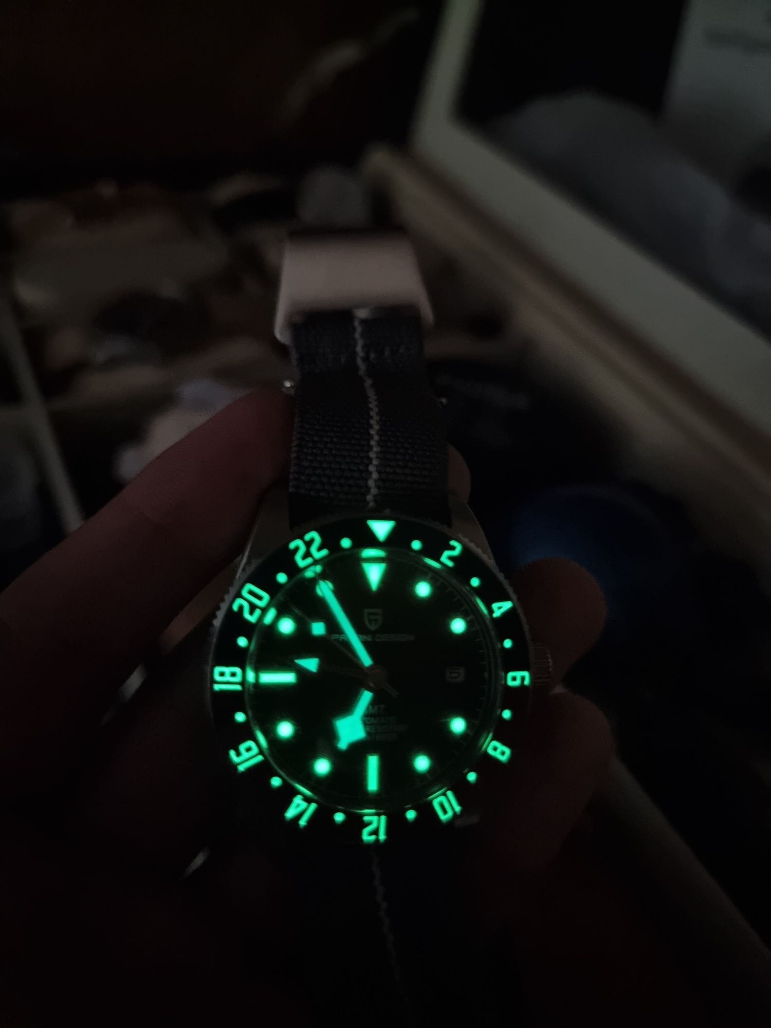 Relogio Pagani Design GMT PD1706 Automático