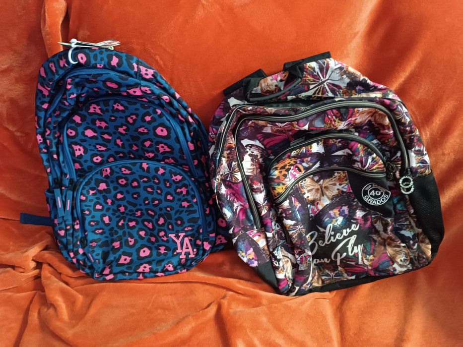 2 mochilas escolares Novas 20€